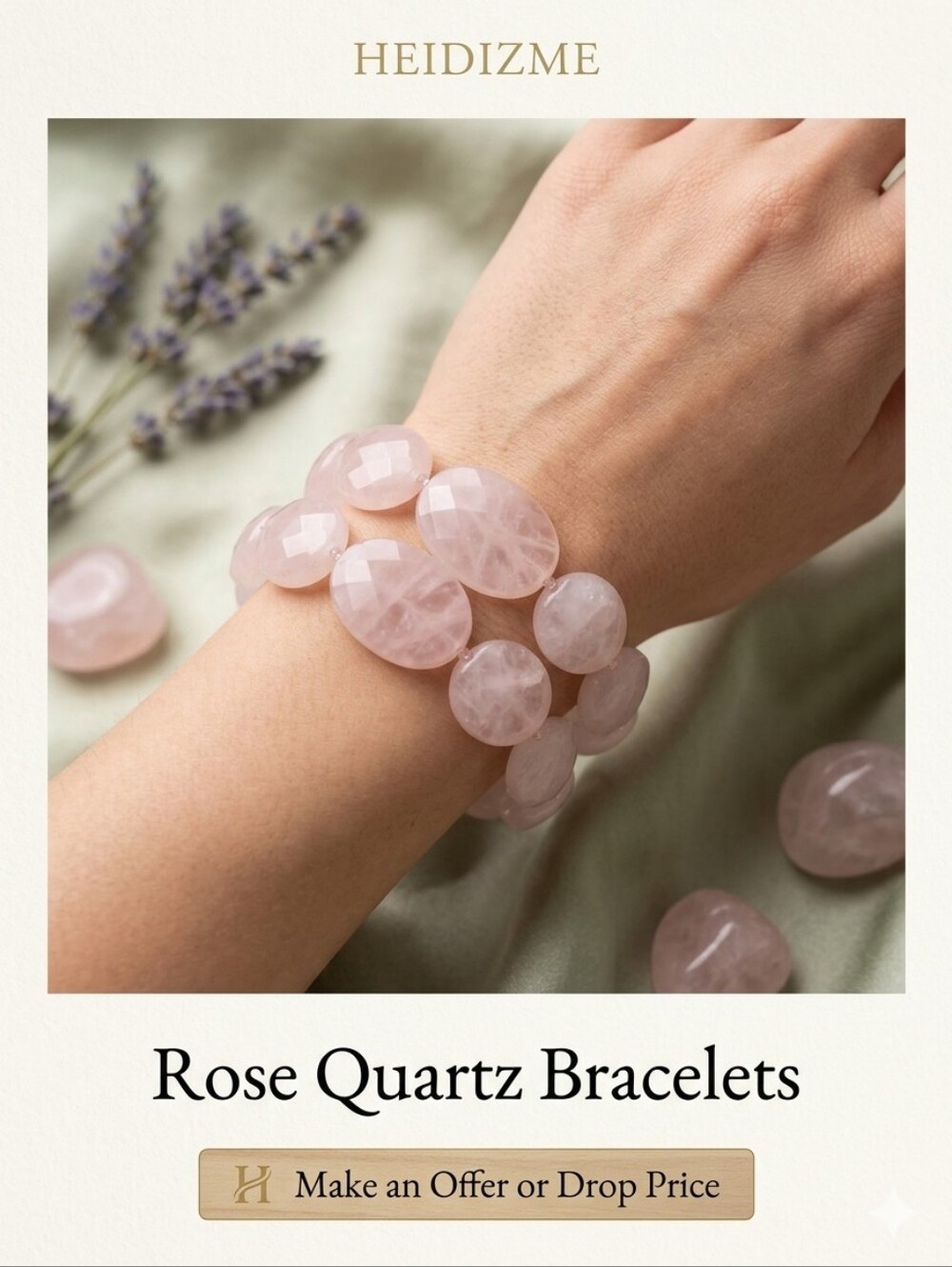 Rose Quartz Bracelets